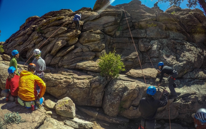 backpacking class for teens in colorado
